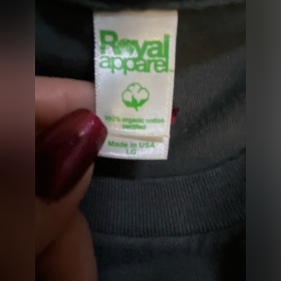 US Open Billie Jean King 100% Organic Cotton Green Your Game t-shirt size large - Picture 7 of 7